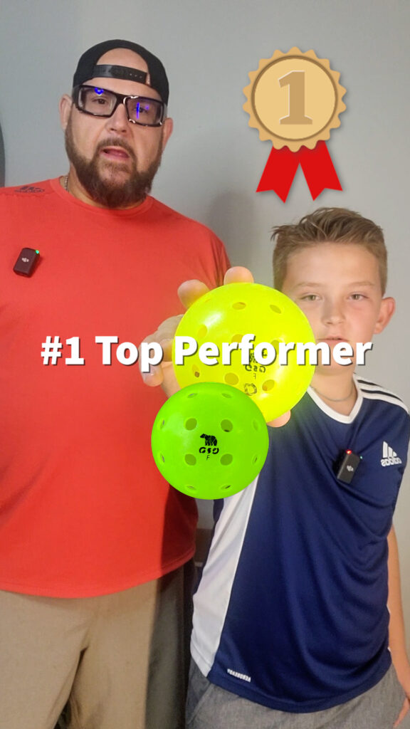 Top Performer Pickleball Ball Award Shorts Video Thumbnail