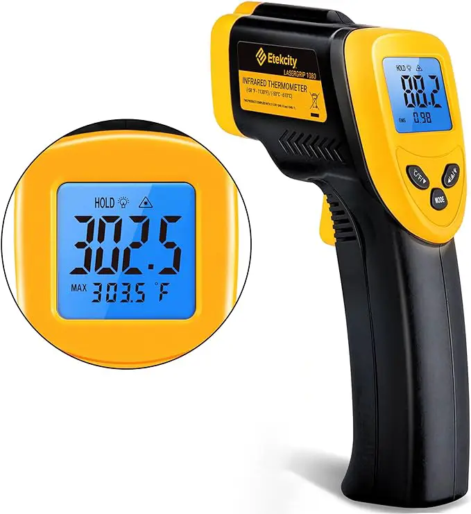 Infrared thermeter for measuring surface temperature