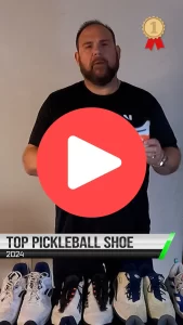 Video thumbnail for our best overall pickleball shoe for 2024